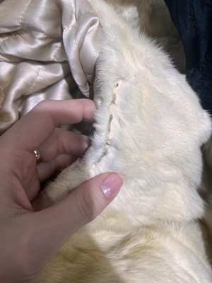 Lot 317 - A Nina Ricci haute couture black damask satin evening coat, 1950s