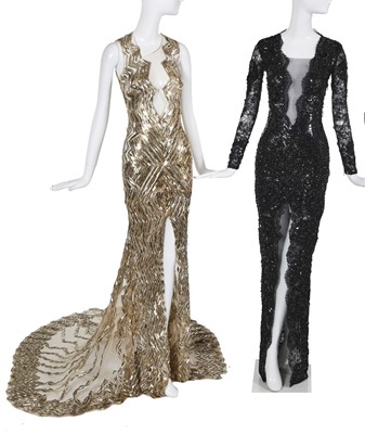 Lot 376 - Two Julien Macdonald dresses, Autumn-Winter 2013-14