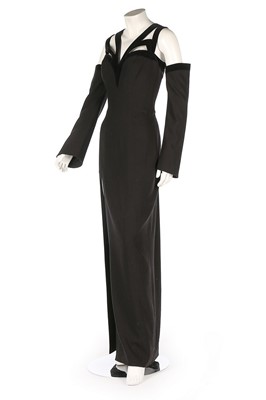 Lot 385 - A striking Thierry Mugler evening gown, early...