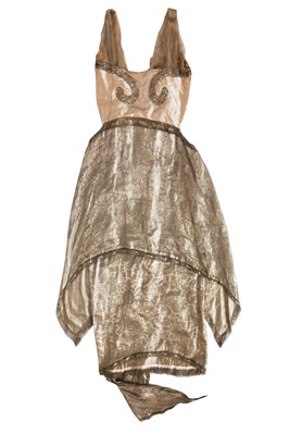 Lot 399 - An early Callot Soeurs orientalist inspired evening dress, 1912-15