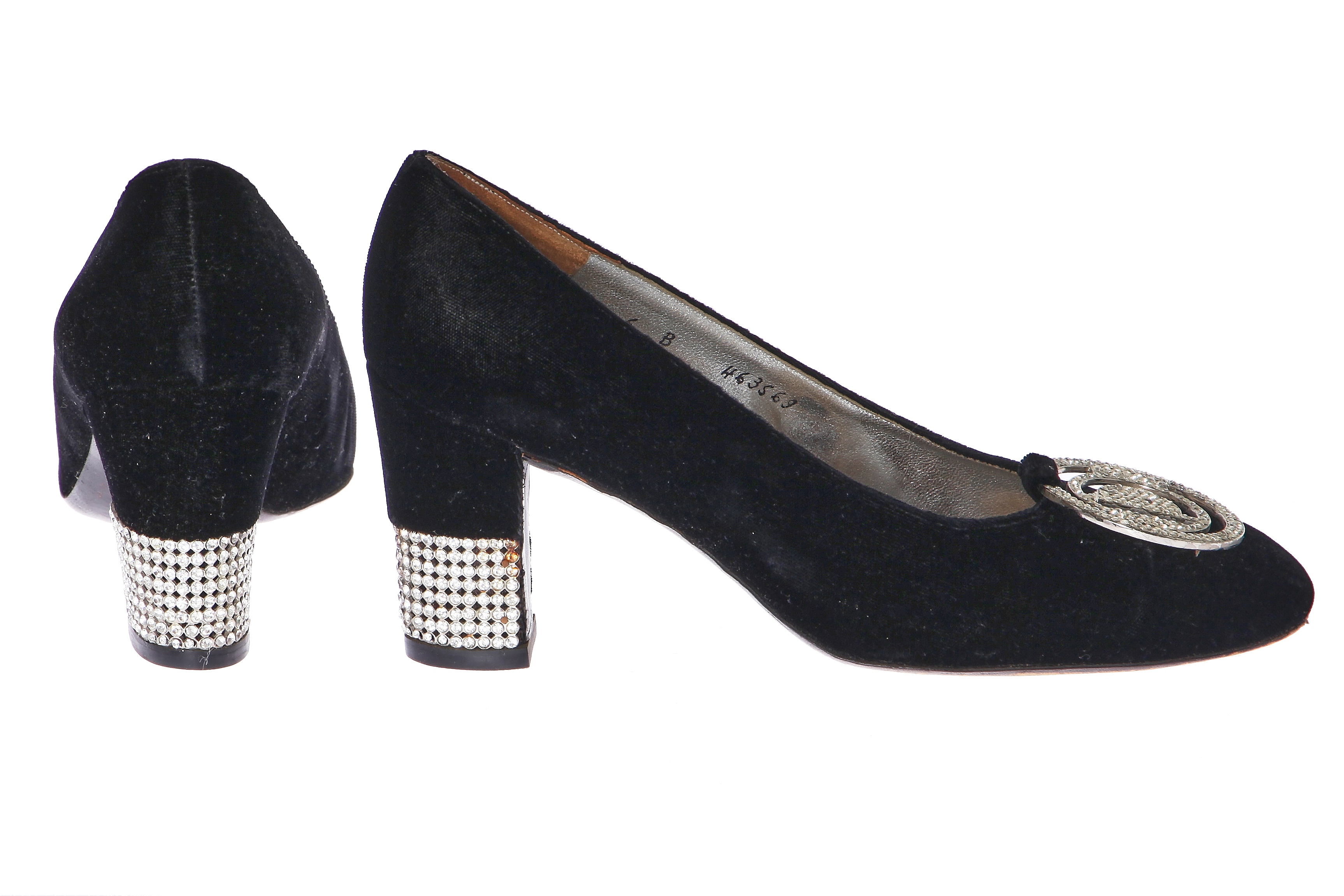 Lot 156 - Two pairs of Christian Dior shoes, 1960s