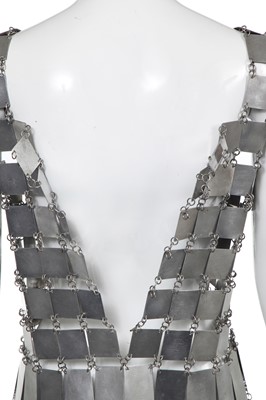 Lot 147 - A Paco Rabanne 'armour' mini dress, 1967