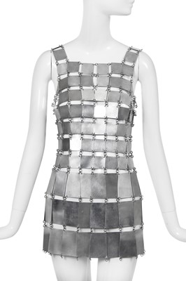 Lot 147 - A Paco Rabanne 'armour' mini dress, 1967