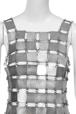 Lot 147 - A Paco Rabanne 'armour' mini dress, 1967