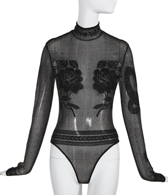 Lot 306 - A John Galliano 'tattoo' body, 'Suzie Sphinx' collection, Autumn-Winter 1997-88