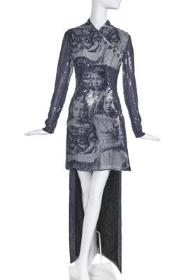 Lot 310 - Alexander McQueen sequined 'Drei Mädchen' dress, 'Joan', Autumn-Winter 1998-99
