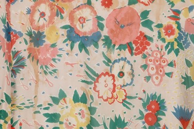 Lot 272 - An Ossie Clark floral printed chiffon dress, mid 1970s