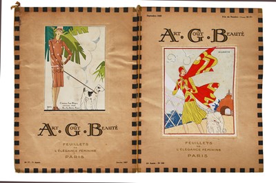 Lot 60 - 31 issues of Art Goût Beauté, 1927-29
