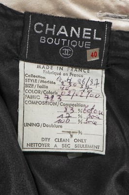 Lot 18 - A Chanel ballgown, Autumn-Winter 1986-87