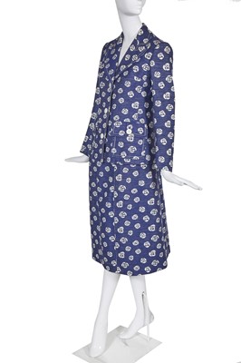 Lot 177 - A Christian Dior London summer suit, early 1970s