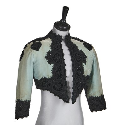 Lot 96 - A Balenciaga couture 'Toreador' inspired velvet bolero, Autumn-Winter 1947-48