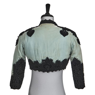 Lot 96 - A Balenciaga couture 'Toreador' inspired velvet bolero, Autumn-Winter 1947-48