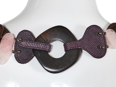 Lot 44 - Three Armani necklaces, modern