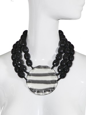 Lot 45 - Three Armani necklaces, modern