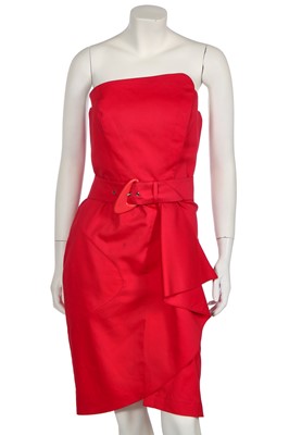 Lot 221 - An early Thierry Mugler grey pinstripe wool suit, 1970s