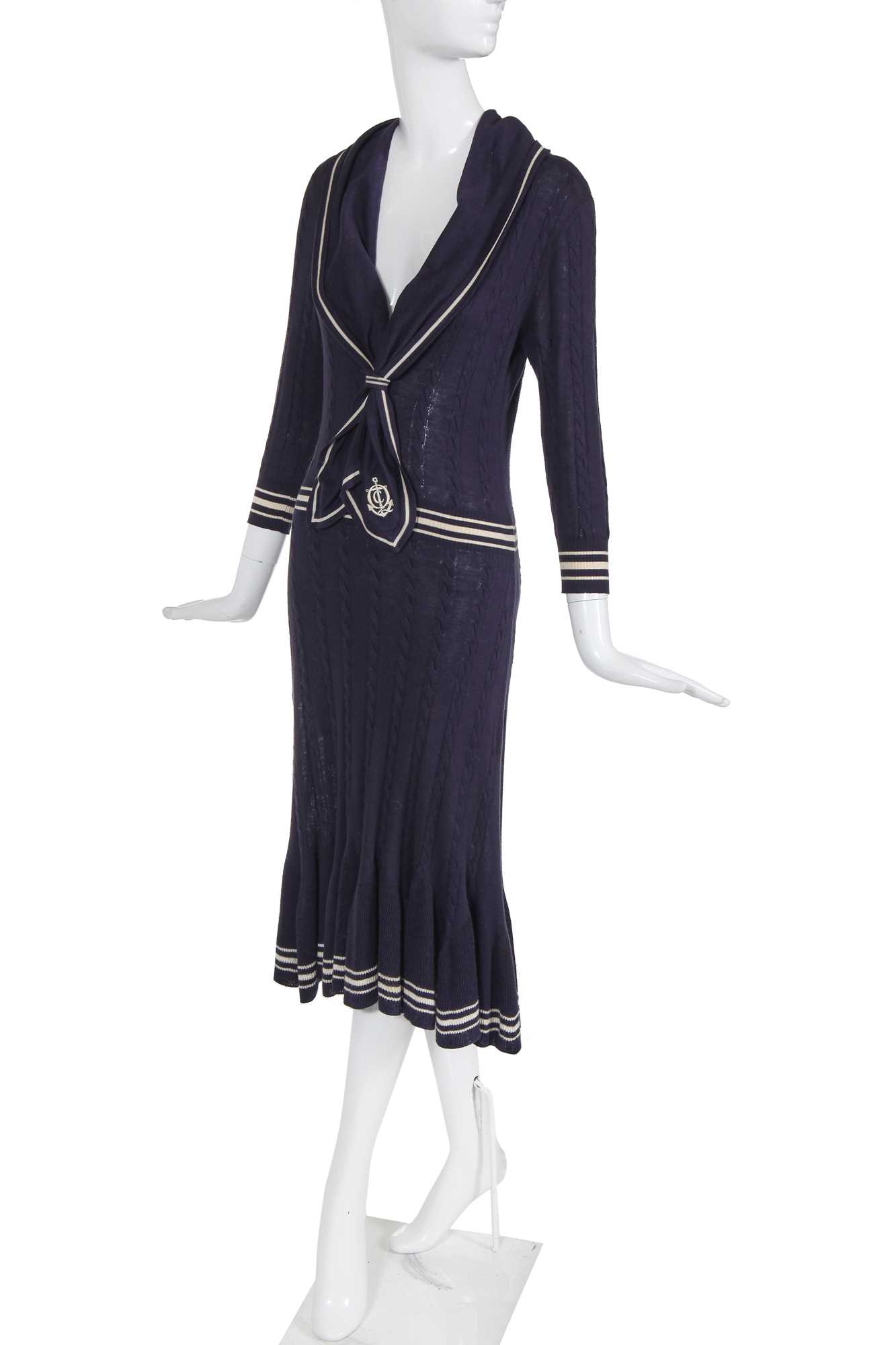 Sailor Knitted Dress