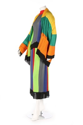 Lot 400 - An Issey Miyake pleated ensemble, 1990s,...