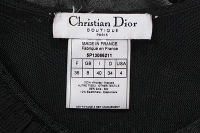 Lot 67 - Two Christian Dior black dresses 1980s-2000s