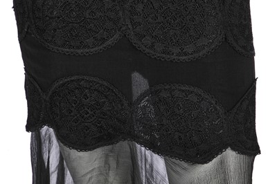 Lot 67 - Two Christian Dior black dresses 1980s-2000s