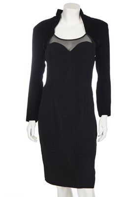Lot 67 - Two Christian Dior black dresses 1980s-2000s