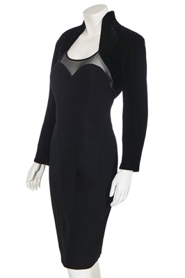 Lot 67 - Two Christian Dior black dresses 1980s-2000s