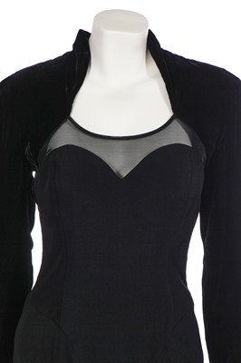 Lot 67 - Two Christian Dior black dresses 1980s-2000s