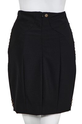 Lot 38 - A Versace studded handbag and skirt, modern