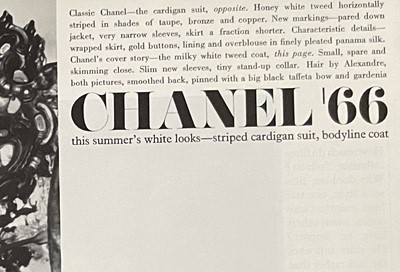 Lot 22 - A Chanel 2.55 bag in black and white striped silk, 1966