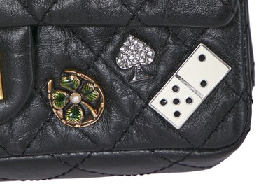 Lot 33 - A Chanel 'Casino' lucky charms quilted lambskin 2.55 reissue bag, 2016-17