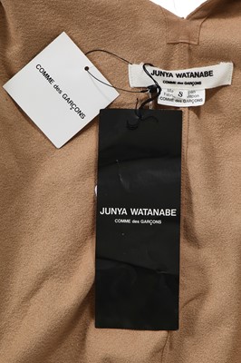 Lot 330 - A Junya Watanabe/Comme des Garçons imitation suede poncho, Spring-Summer 2014