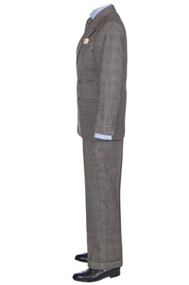 Lot 56 - Edward Fox's 1930s-style bespoke suit worn as the Duke of Windsor for the ITV series 'Edward & Mrs Simpson', 1978