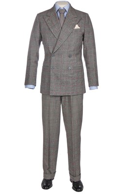 Lot 56 - Edward Fox's 1930s-style bespoke suit worn as the Duke of Windsor for the ITV series 'Edward & Mrs Simpson', 1978