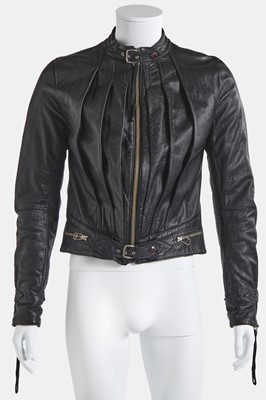 Lot 100 - A Jean Paul Gaultier men's leather jacket, 'Mad Max/Riders and Horsemen of Modern Times' collection, Autumn-Winter 1995-96