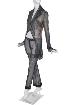 Lot 211 - A rare John Galliano showpiece 'cloud' tailcoat and trousers, 'Josephine Bonaparte Meets Lolita' collection, Spring-Summer 1992