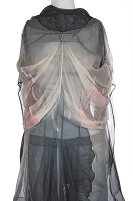 Lot 211 - A rare John Galliano showpiece 'cloud' tailcoat and trousers, 'Josephine Bonaparte Meets Lolita' collection, Spring-Summer 1992