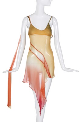 Lot 209 - A rare John Galliano Marauder slip dress 'Filibustiers' collection, Spring-Summer 1993