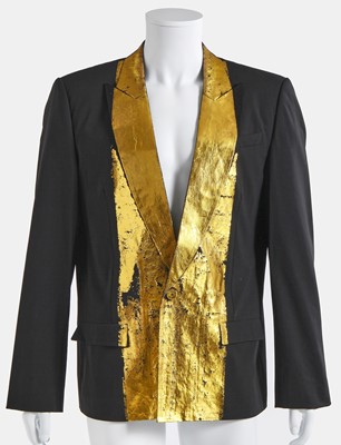 Lot 164 - A rare Jean Paul Gaultier man's black wool blazer,  'James Blonde' collection, Autumn-Winter 2011-12