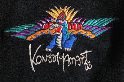 Lot 60 - A rare Kansai Yamamoto man's varsity jacket, 1980s