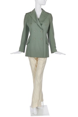 Lot 213 - A John Galliano double-breasted jacket, 'Honcho Woman' collection, Spring-Summer 1991