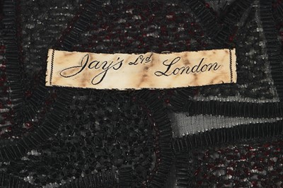 Lot 385 - A beaded tabard and jacket, 1920s