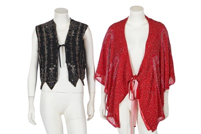 Lot 363 - A group of beaded evening wear, 1920s