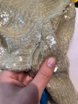 Lot 338 - A group of sequined evening wear, 1930s