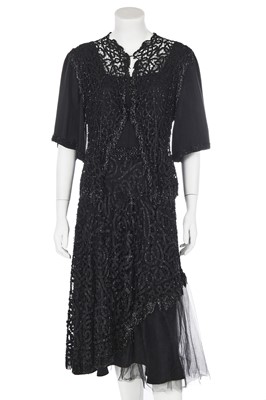 Lot 462 - A group of beaded evening wear, 1940s and later