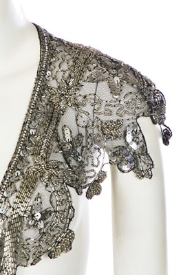 Lot 332 - A group of beaded evening wear, 1940s and later