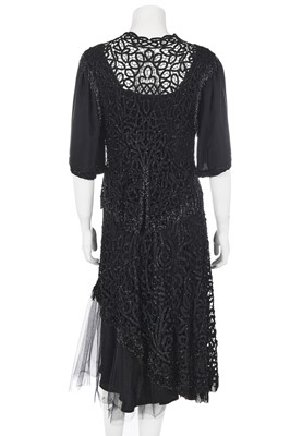 Lot 332 - A group of beaded evening wear, 1940s and later
