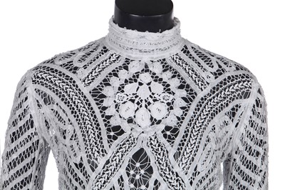 Lot 405 - Three Edwardian summer blouses, 1900-1910