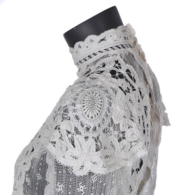Lot 405 - Three Edwardian summer blouses, 1900-1910