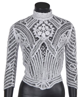 Lot 405 - Three Edwardian summer blouses, 1900-1910