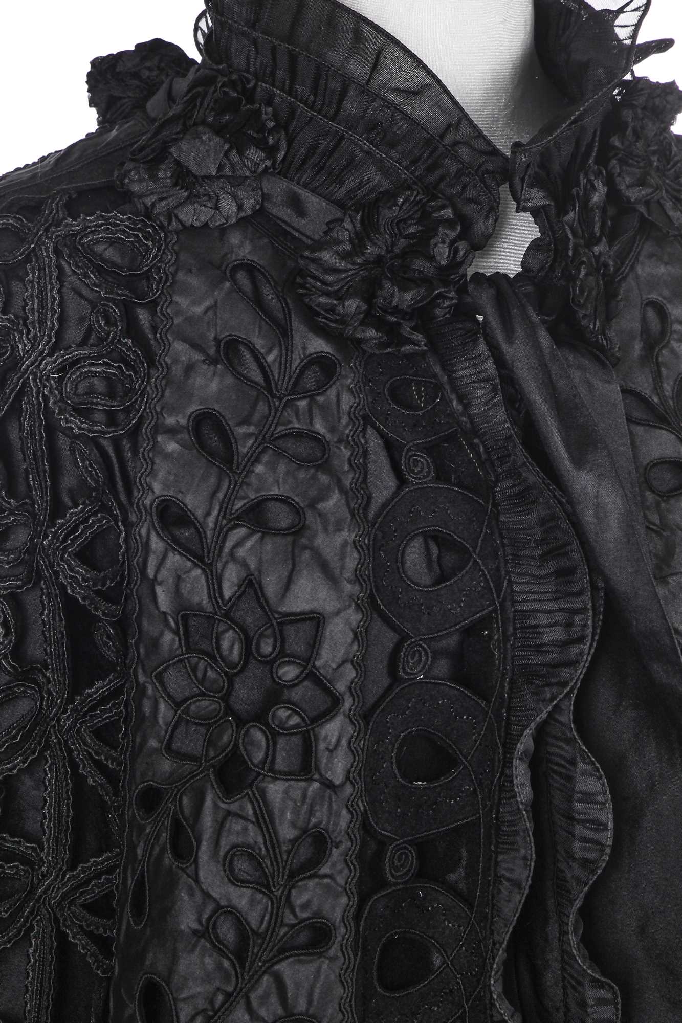 Lot 407 - A group of black garments, 1890-1910