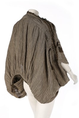 Lot 415 - An Issey Miyake crinkle-weave jacket,...